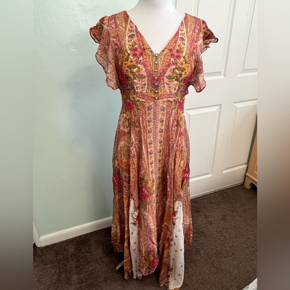 Label Ritukumar Dresses & Skirts - Label Ritu Kumar Floral Maxi Dress / Size M